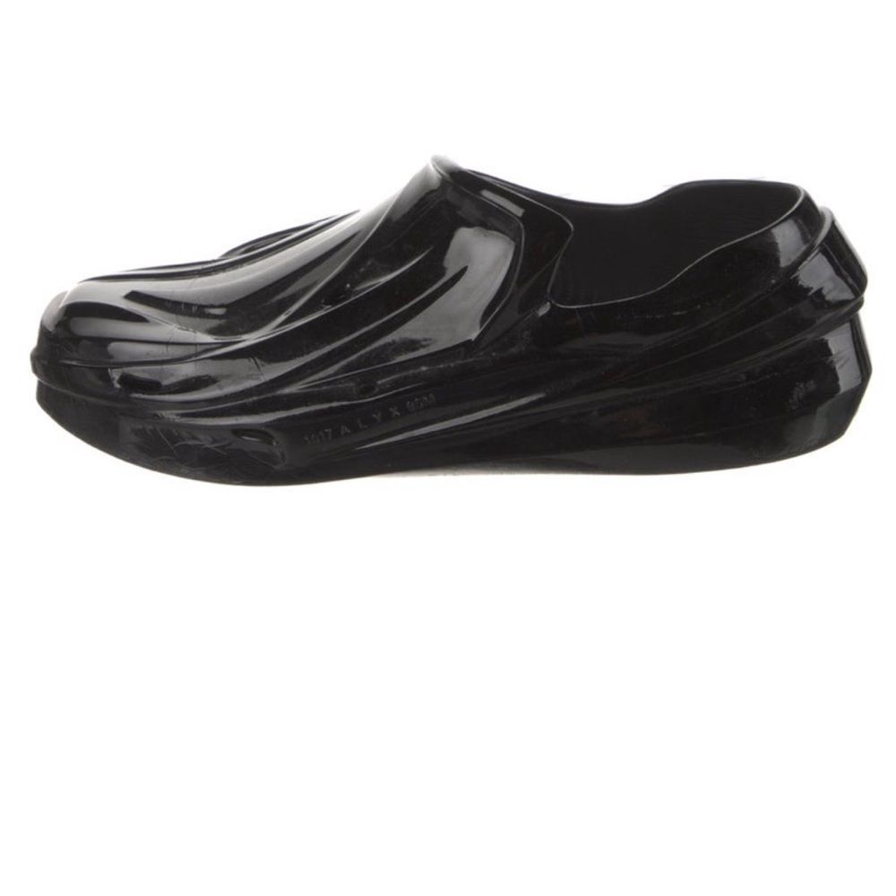 1017 Alyx 9SM Rubber Slip-On Sneakers - Black - Round-Toes - winter